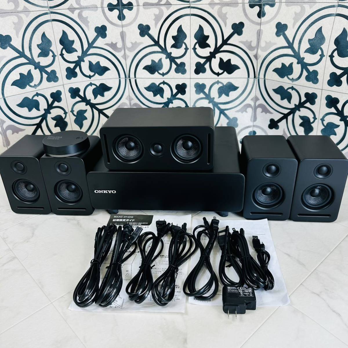 ONKYO SOUND SPHERE 5 1ch SKS-SS51X オンキヨー サウンドスフィア 5