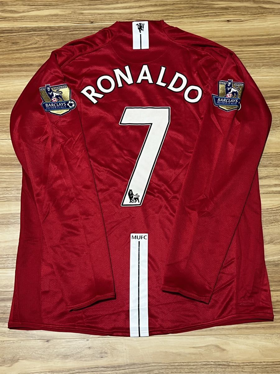 国内正規品 マンチェスターユナイテッド07-08(H) #7 クリスティアーノ