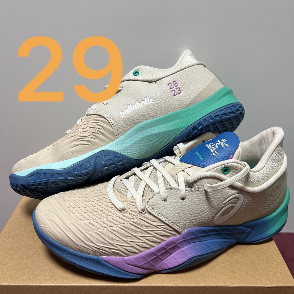 29 ballaholic Asics Unpre Ars Low grey ボーラホリック アシックス