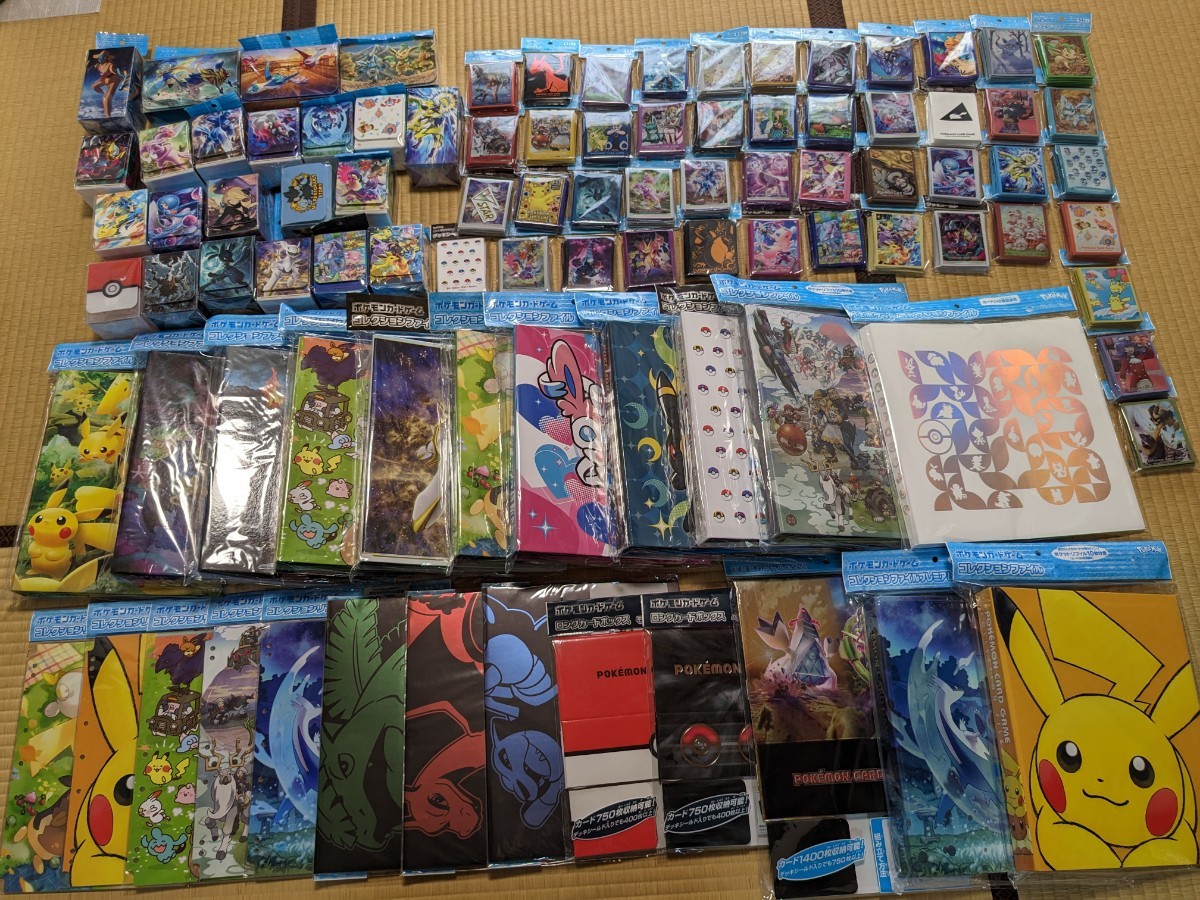 Yahoo!オークション - ポケモンカード サプライまとめ売り 93点 新品未