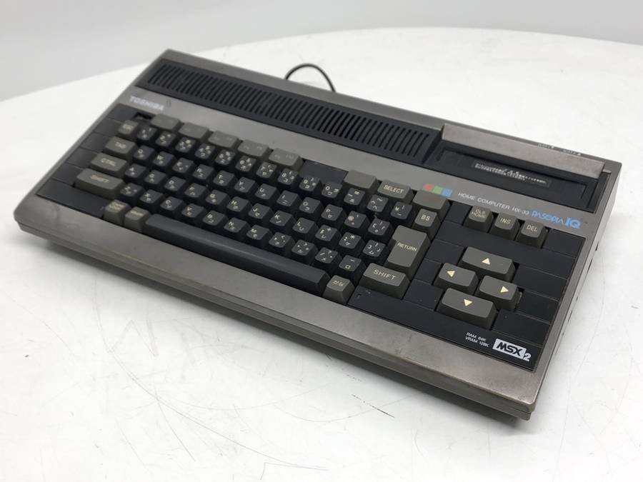 Yahoo!オークション - TOSHIBA HX-33 旧型PC PASOPIA IQ MSX2 現状品