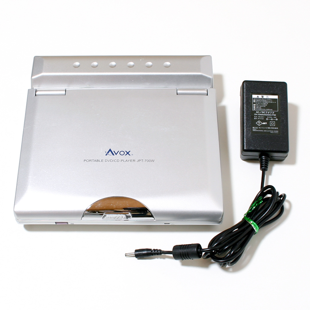 ポータブルDVDプレーヤー AVOX JPT-700W｜Yahoo!フリマ（旧PayPayフリマ）