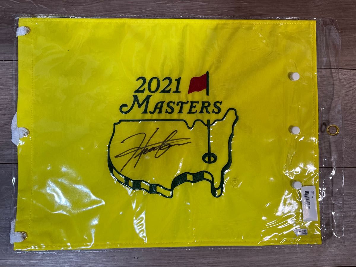 松山英樹選手 マスターズ優勝ピンフラッグ 直筆サイン｜Yahoo!フリマ