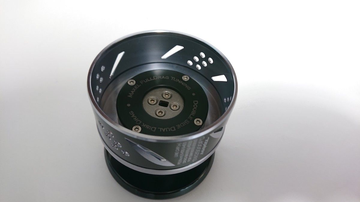 新品 マクセル カスタムスプール シマノ 25000 夢屋20000MAXスプールと