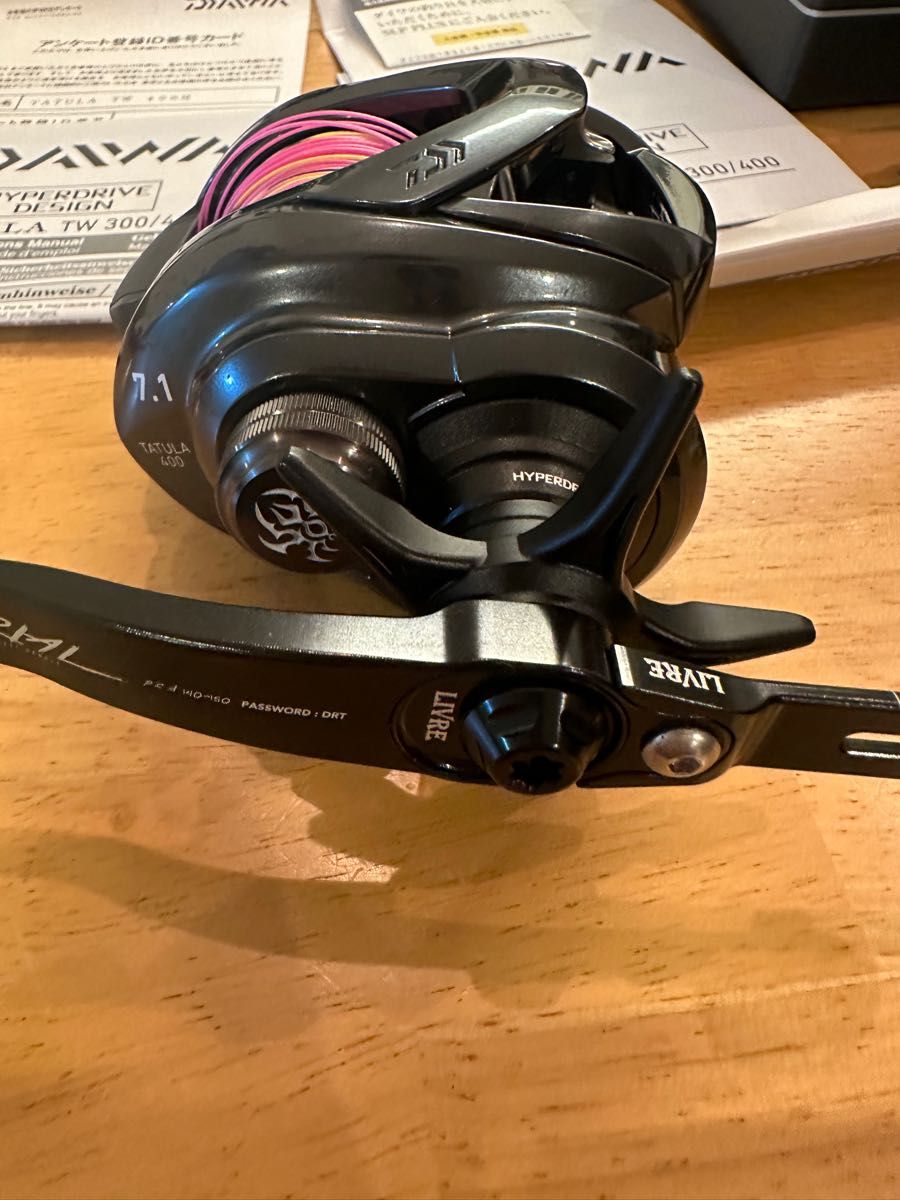 ダイワ タトゥーラ400 バリアルハンドル付き 未使用｜Yahoo!フリマ（旧