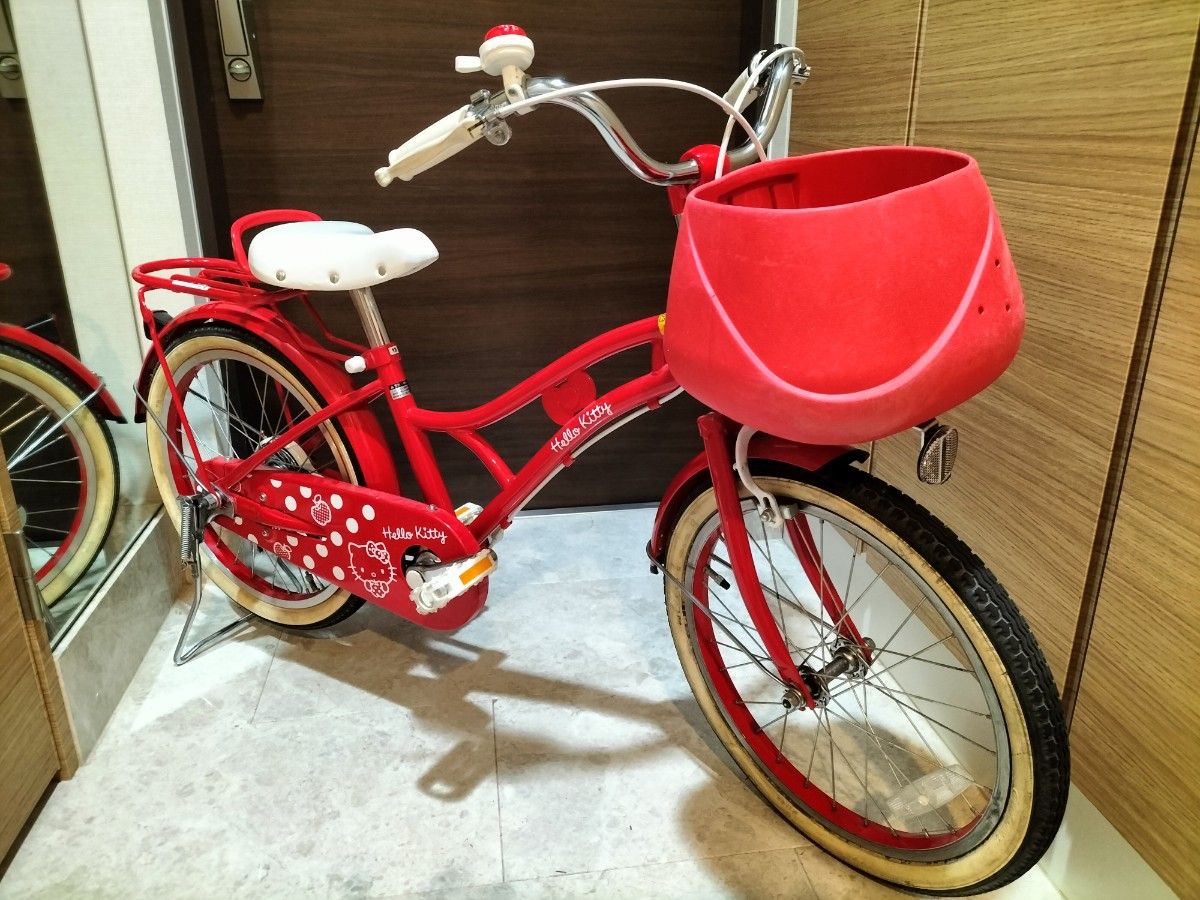 直接引取限定】 子供用自転車 18インチ ハローキティ｜Yahoo!フリマ