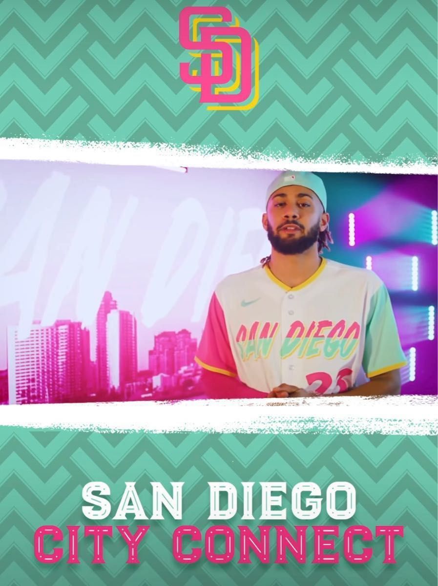 サンディエゴ パドレス タティスJr シティコネクト レプリカ