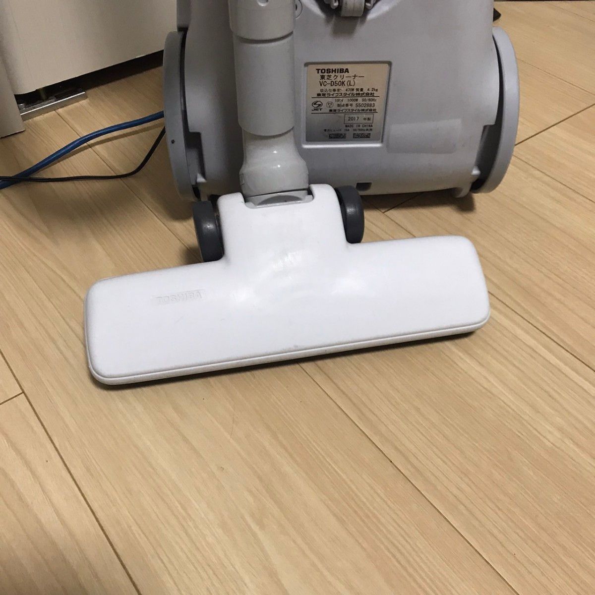 東芝紙パック式掃除機 vc-d50k 2017年式｜Yahoo!フリマ（旧PayPayフリマ）