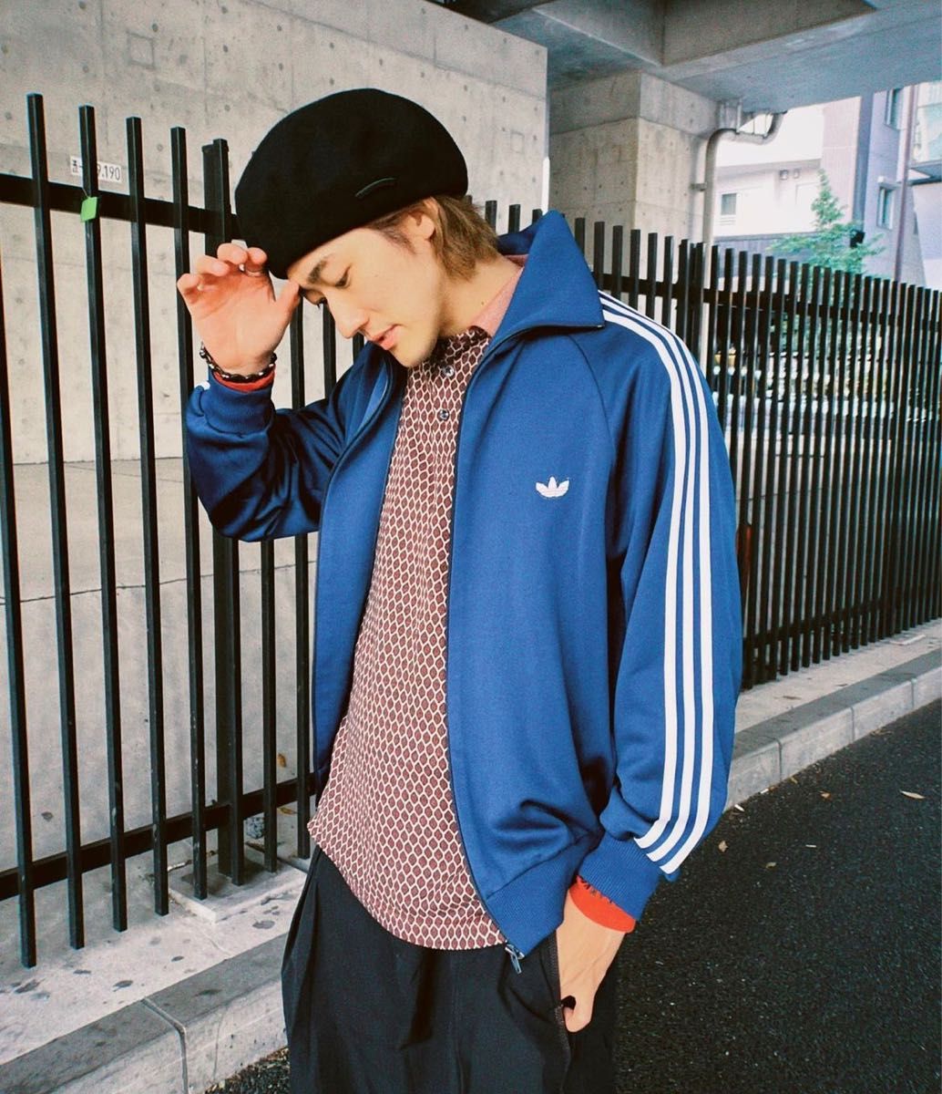 残り1点】在原みゆ紀さん着用 adidas トラックジャケット 西ドイツ