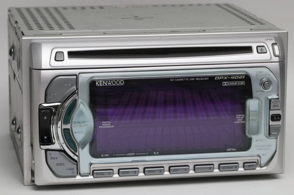 Yahoo!オークション - KENWOOD DPX-4021 カセット・CD DSP/EQ/スペアナ