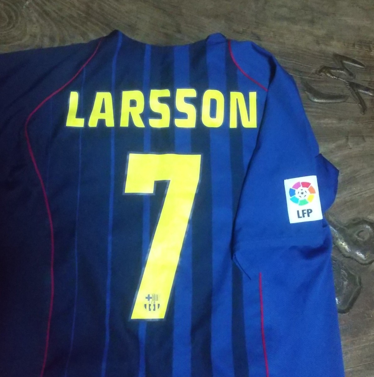 値下交渉 2005-06 LA LEGA & CL優勝 FCバルセロナ ラーション NIKE