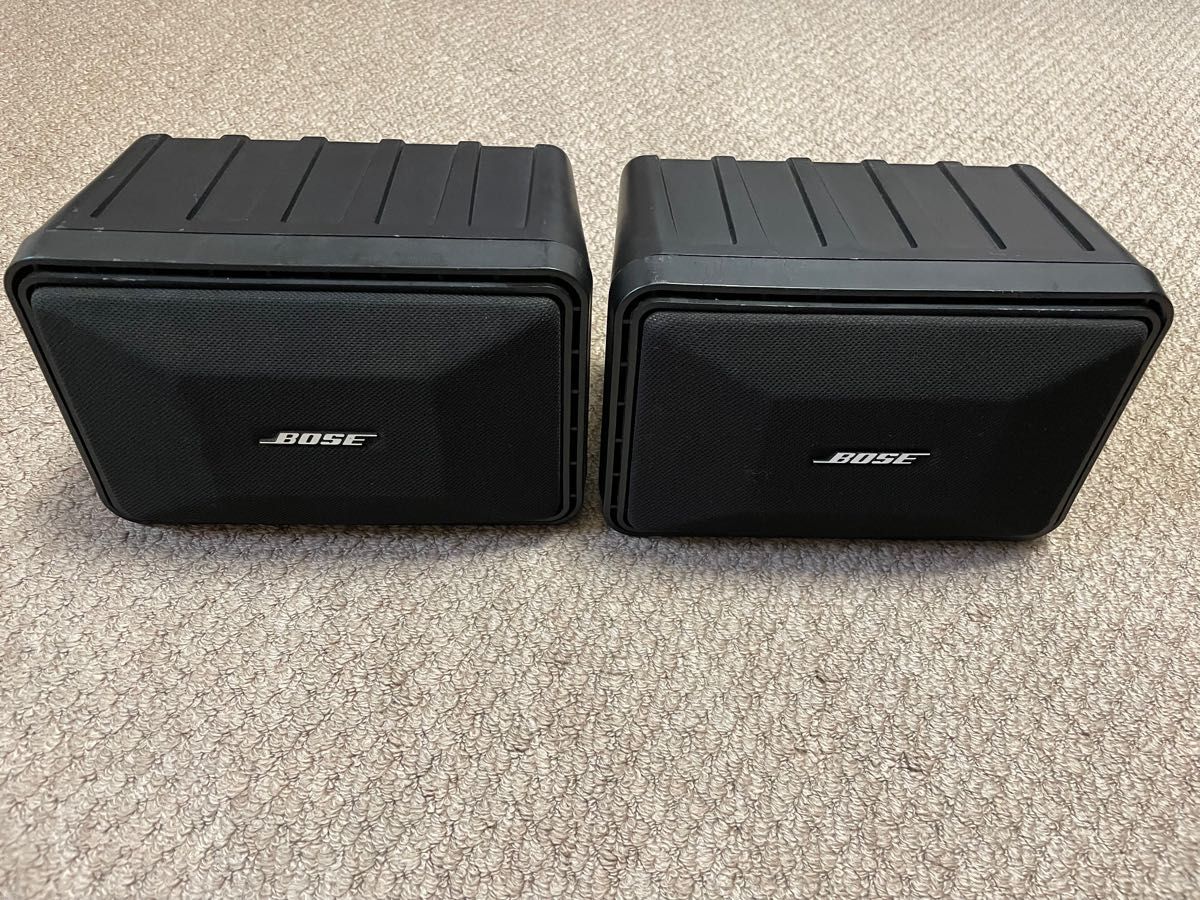 BOSE 101MM 音質良好 シリアル連番 鳥マーク スピーカーケーブル付き