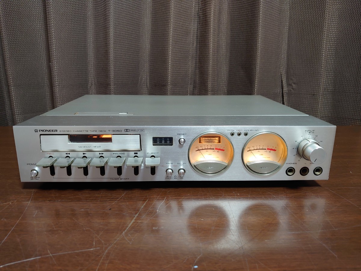 Yahoo!オークション - パイオニア Pioneer カセットデッキ T-3050 録音