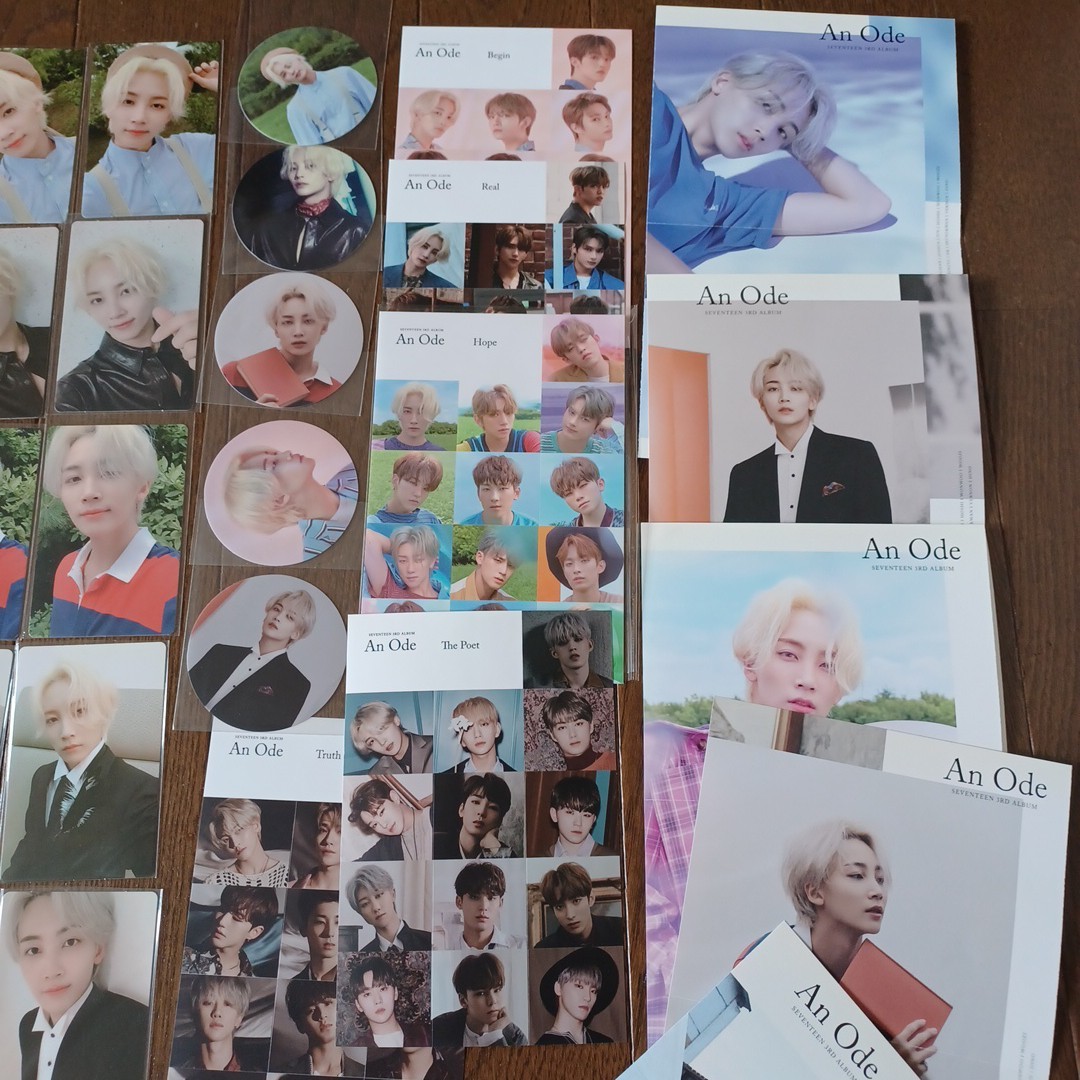 SEVENTEEN セブチ An Ode ジョンハン トレカ ミニポスター ステッカー