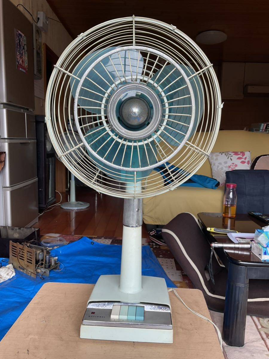 Yahoo!オークション - 昭和レトロ 扇風機 ナショナル