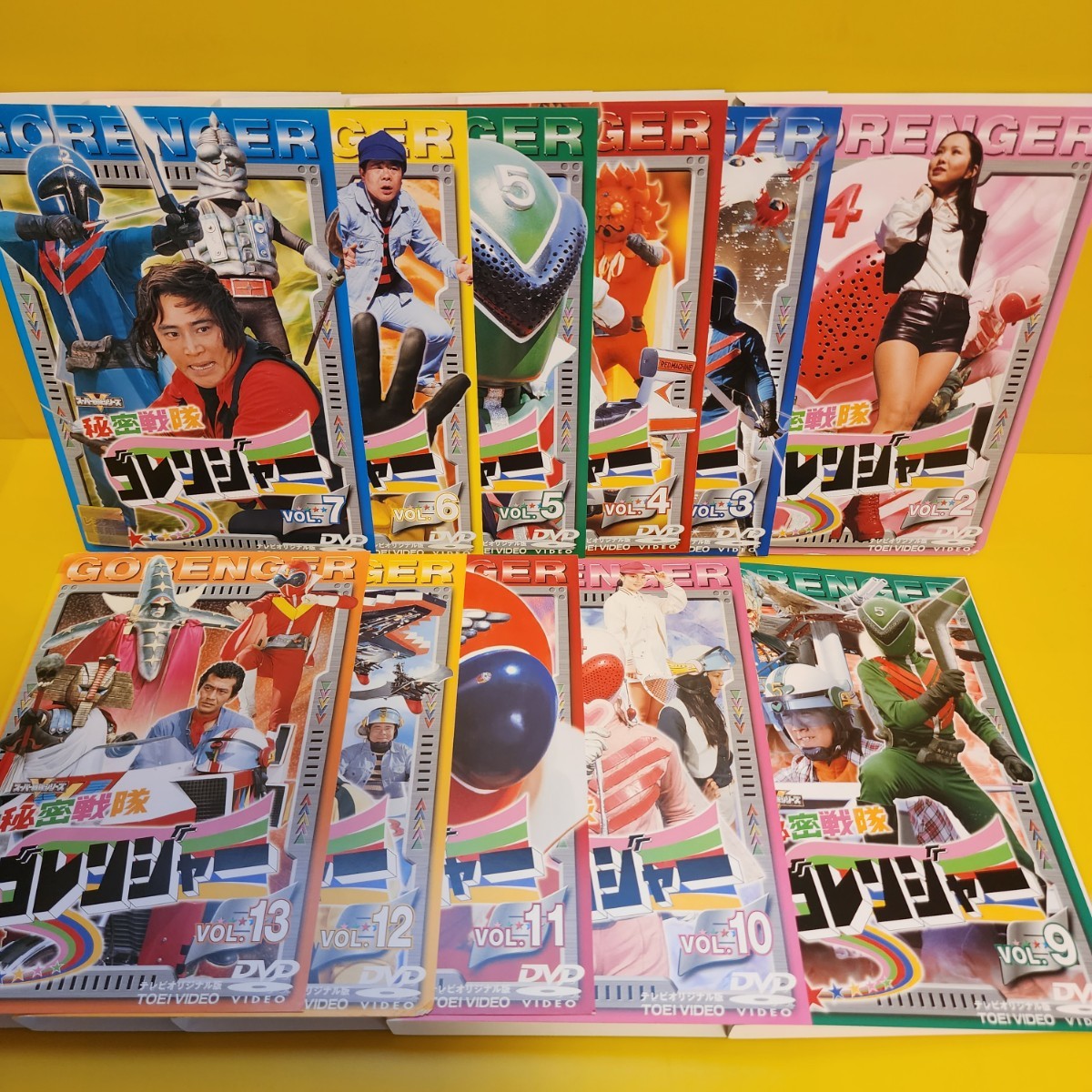 秘密戦隊ゴレンジャー DVD 全14巻｜Yahoo!フリマ（旧PayPayフリマ）