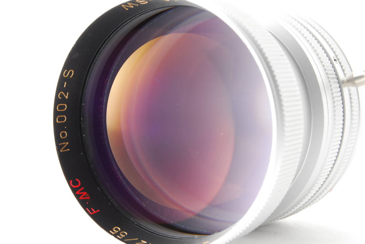 Yahoo!オークション - 美品 箱付き MS-OPTICS ELNOMAXIM 55mm F1.2 F・