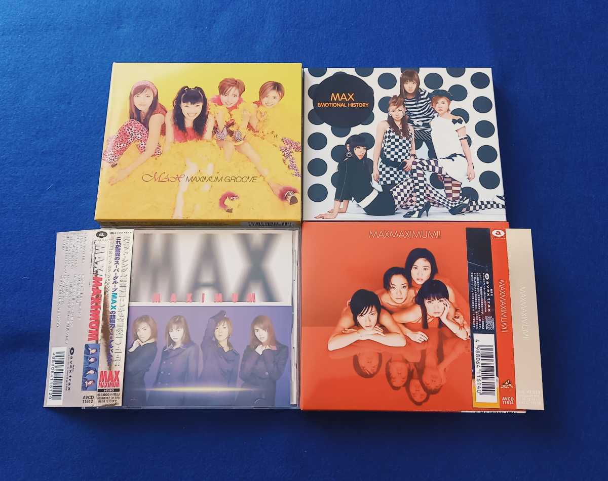 Yahoo!オークション - 美品 MAX [アルバム 4枚 セット] CD まとめて｜