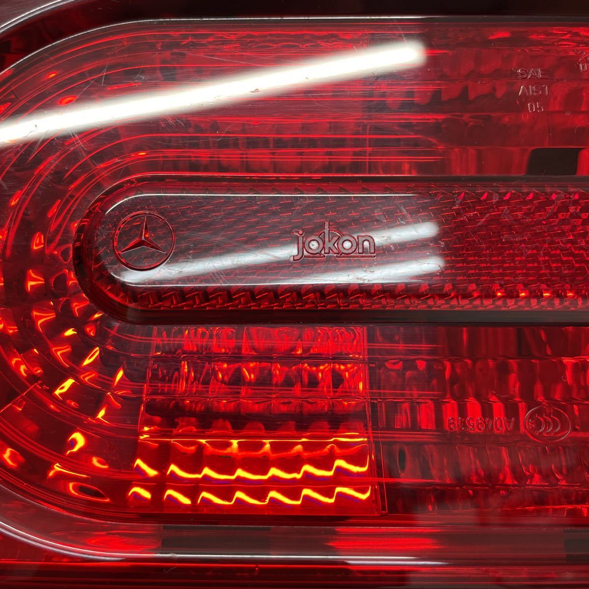 美品 メルセデスベンツ W463 Gクラス ゲレンデ 後期 純正テールランプ