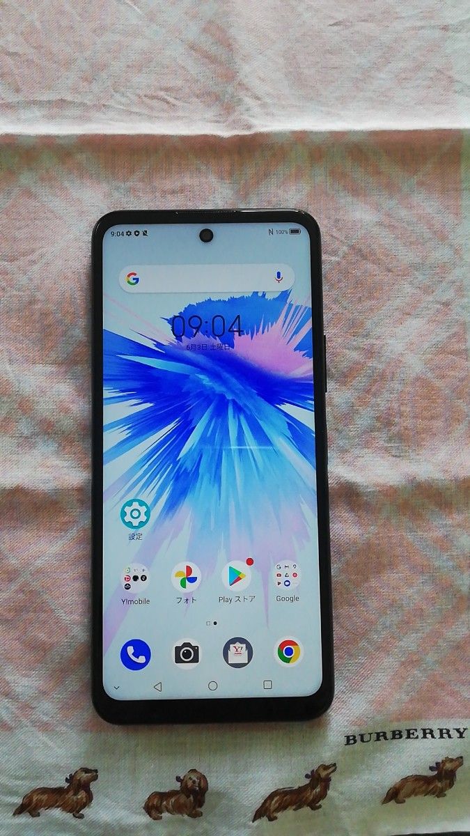 SIMロック解除済極美品】 ZTE Libero 5G II Y mobile A103ZT ブラック