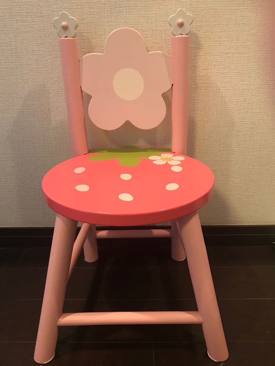 マザーガーデン 野いちご 木製 机椅子セット ドレッサー 野苺 スイート