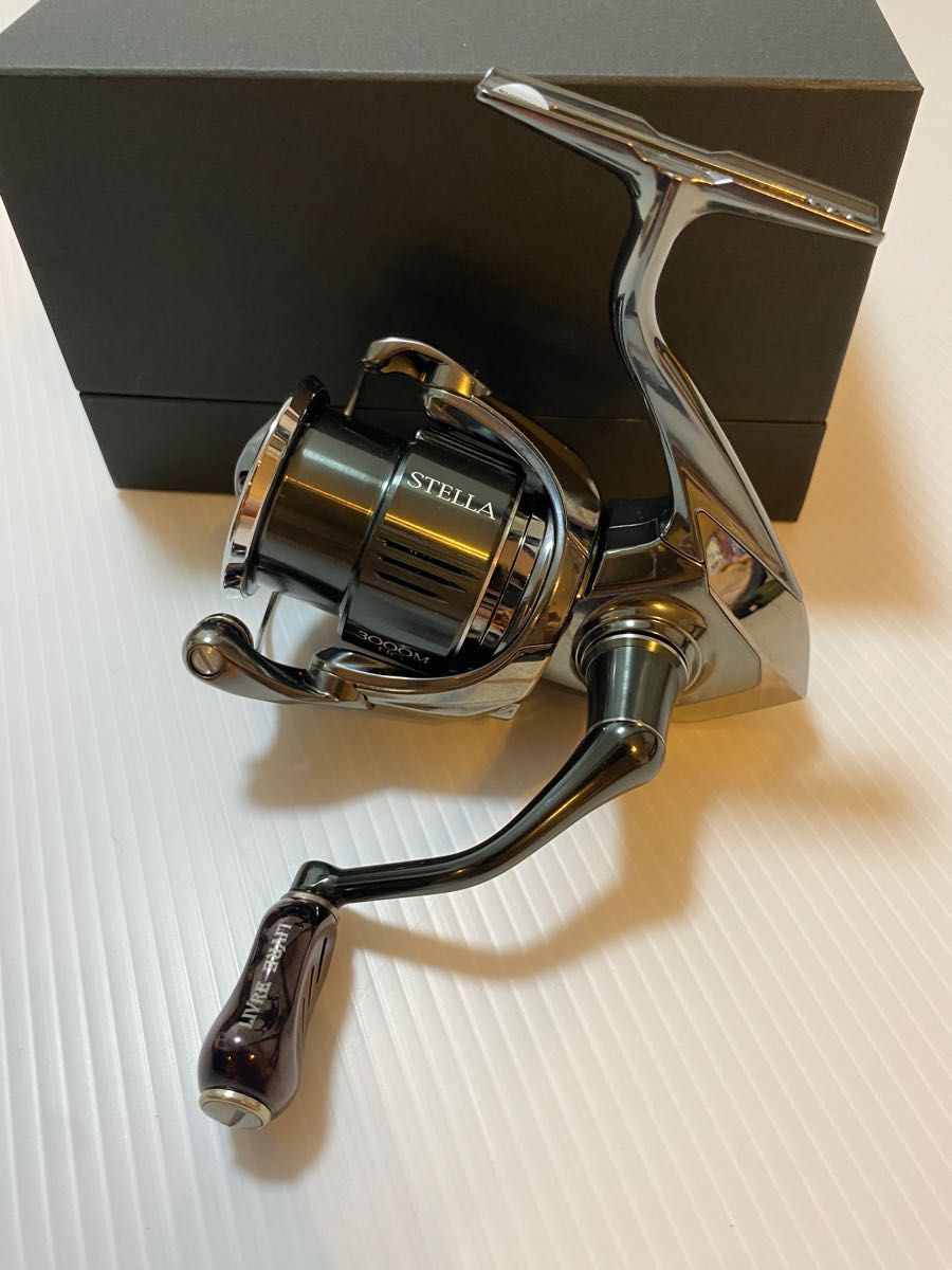 美品】22ステラ 3000mhg リブレカスタムハンドルノブ付き｜Yahoo