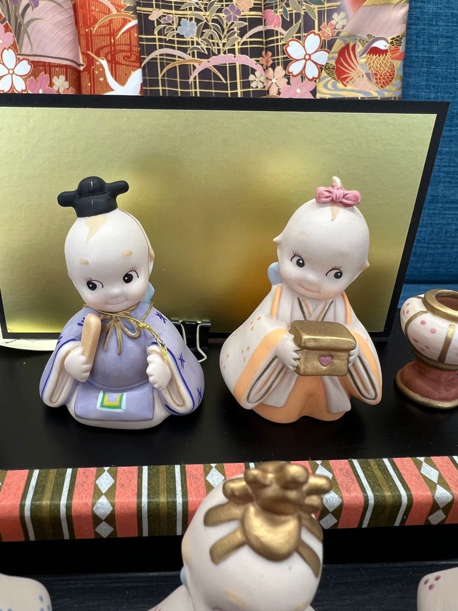 キューピー ひな人形 加藤工芸 雛人形