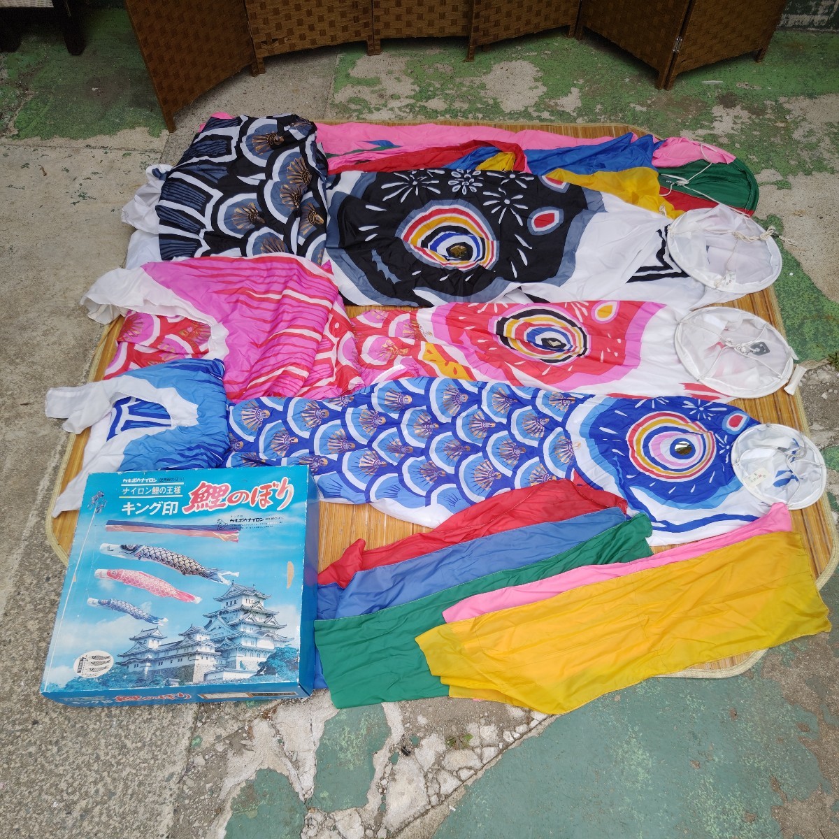 Yahoo!オークション - 【 鯉のぼり 】キング印 こいのぼり ナイロン鯉