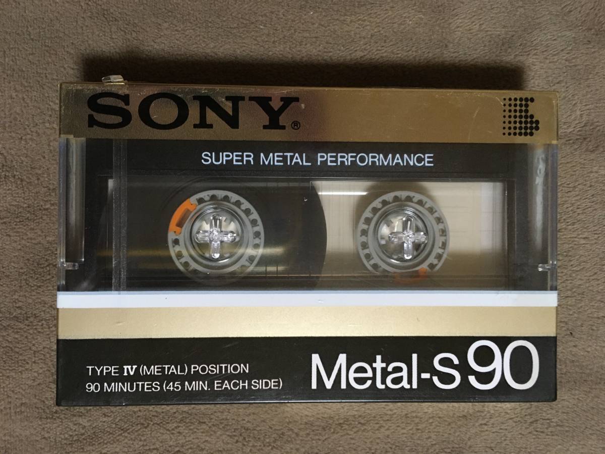 SONY ソニー カセットテープ Metal-S 90 メタルポジションTYPE Ⅳ