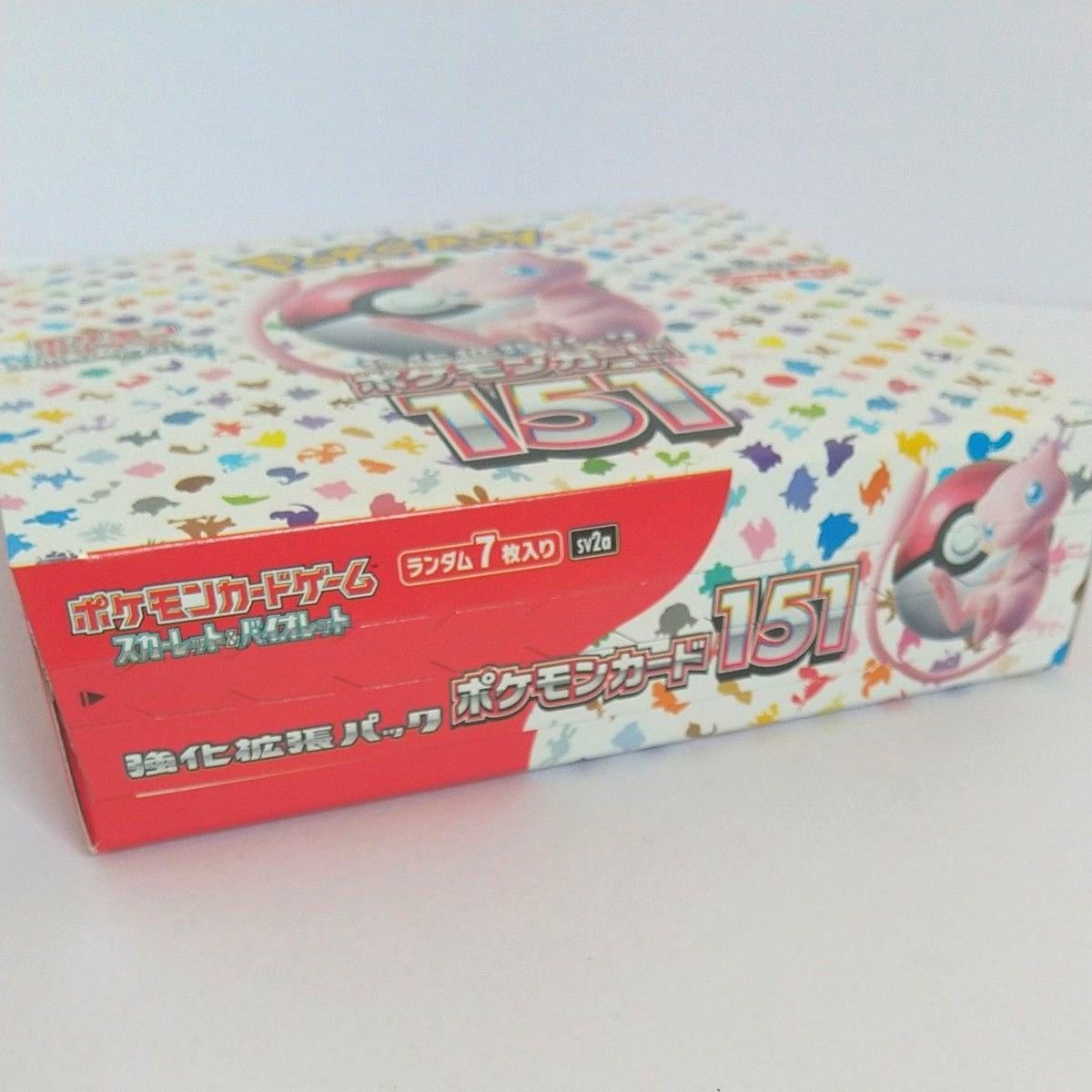 新品未開封 ペリペリ付き シュリンク無し ポケモンカード151 BOX