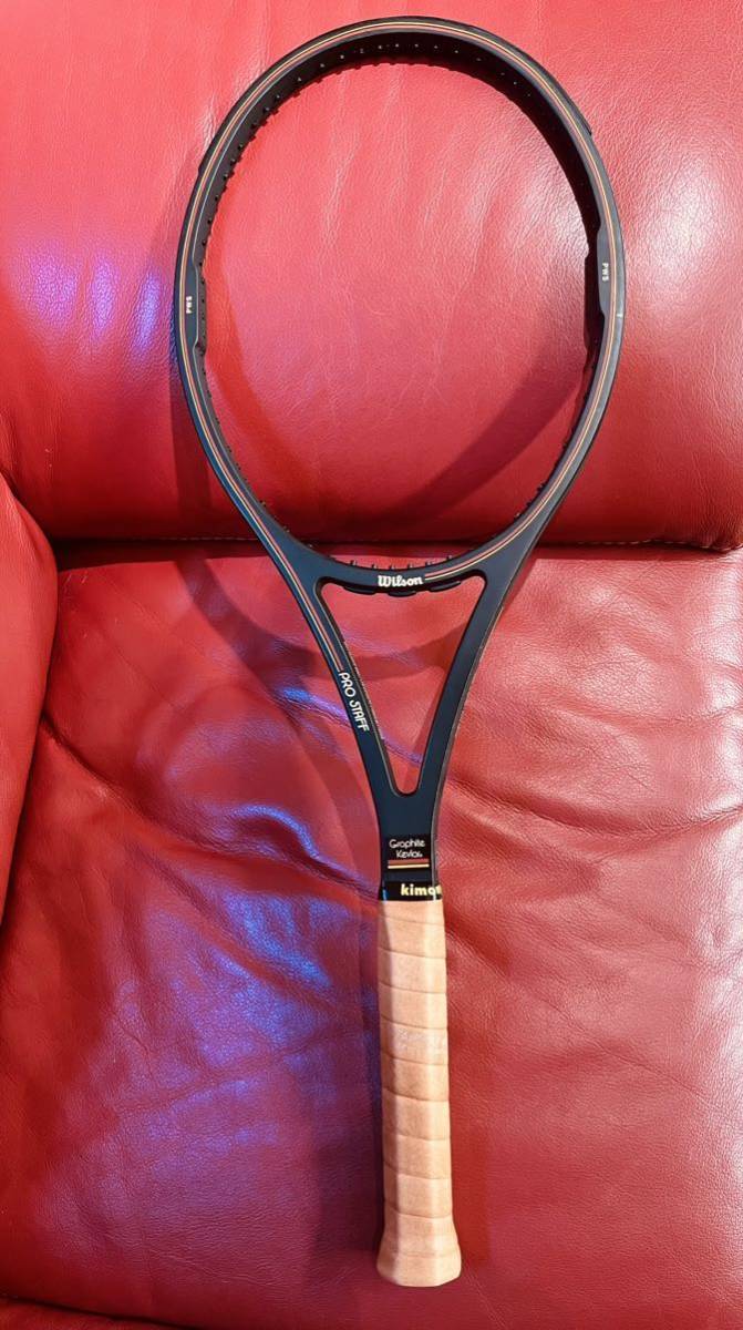 Wilson プロスタッフ 85MIDSIZE セントビンセント 肉厚グリップ刻印BSO