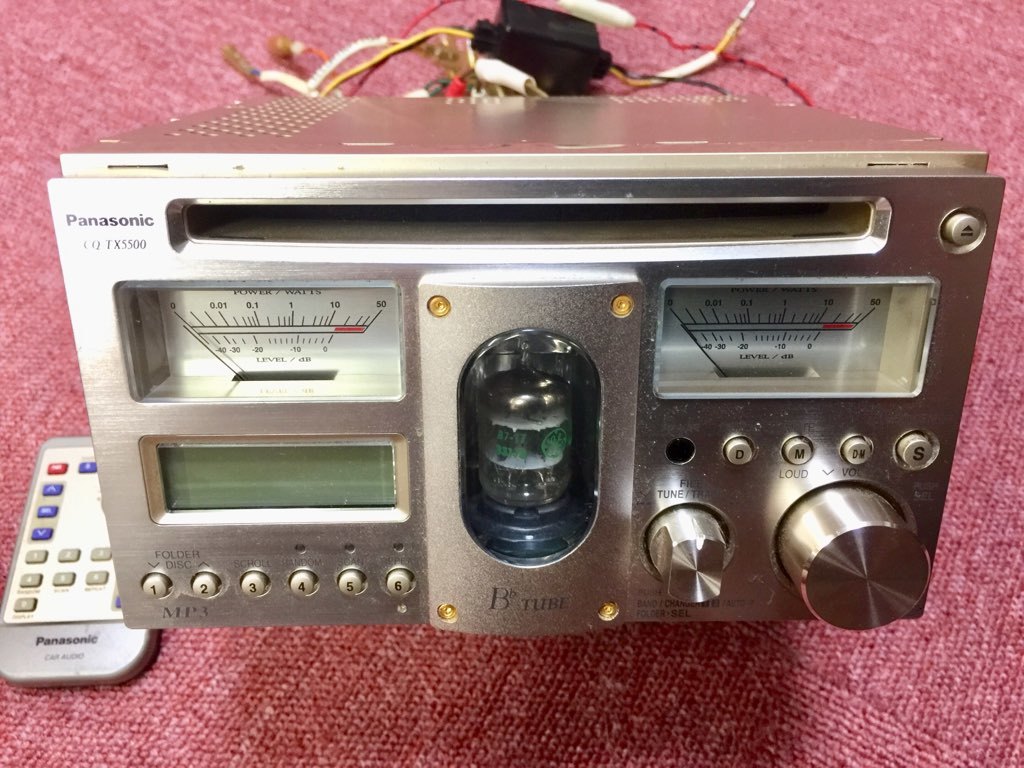 Yahoo!オークション - Panasonic パナソニック CQ-TX5500 真空管CDプ