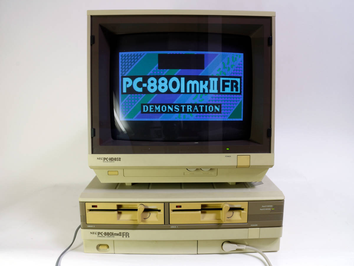 Yahoo!オークション - 【ジャンク品】 NEC PC-8801mk2 FR レトロPC 電