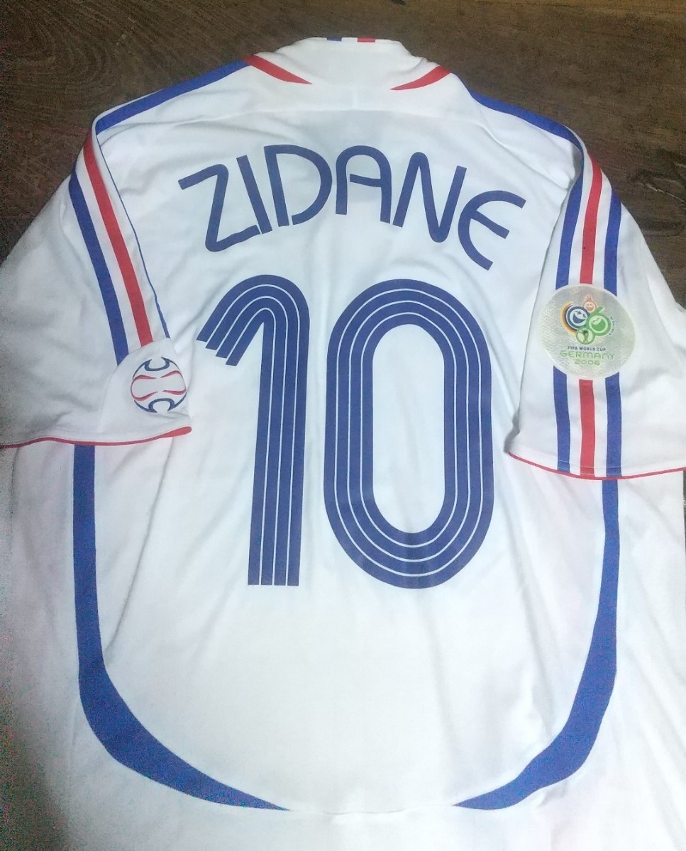 値下げ交渉] 2006年 W杯 ドイツ大会 フランス代表 10 ジダン adidas