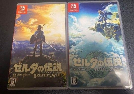 ゼルダの伝説ブレスオブザワイルド ブレワイ ティアキン 2本セット