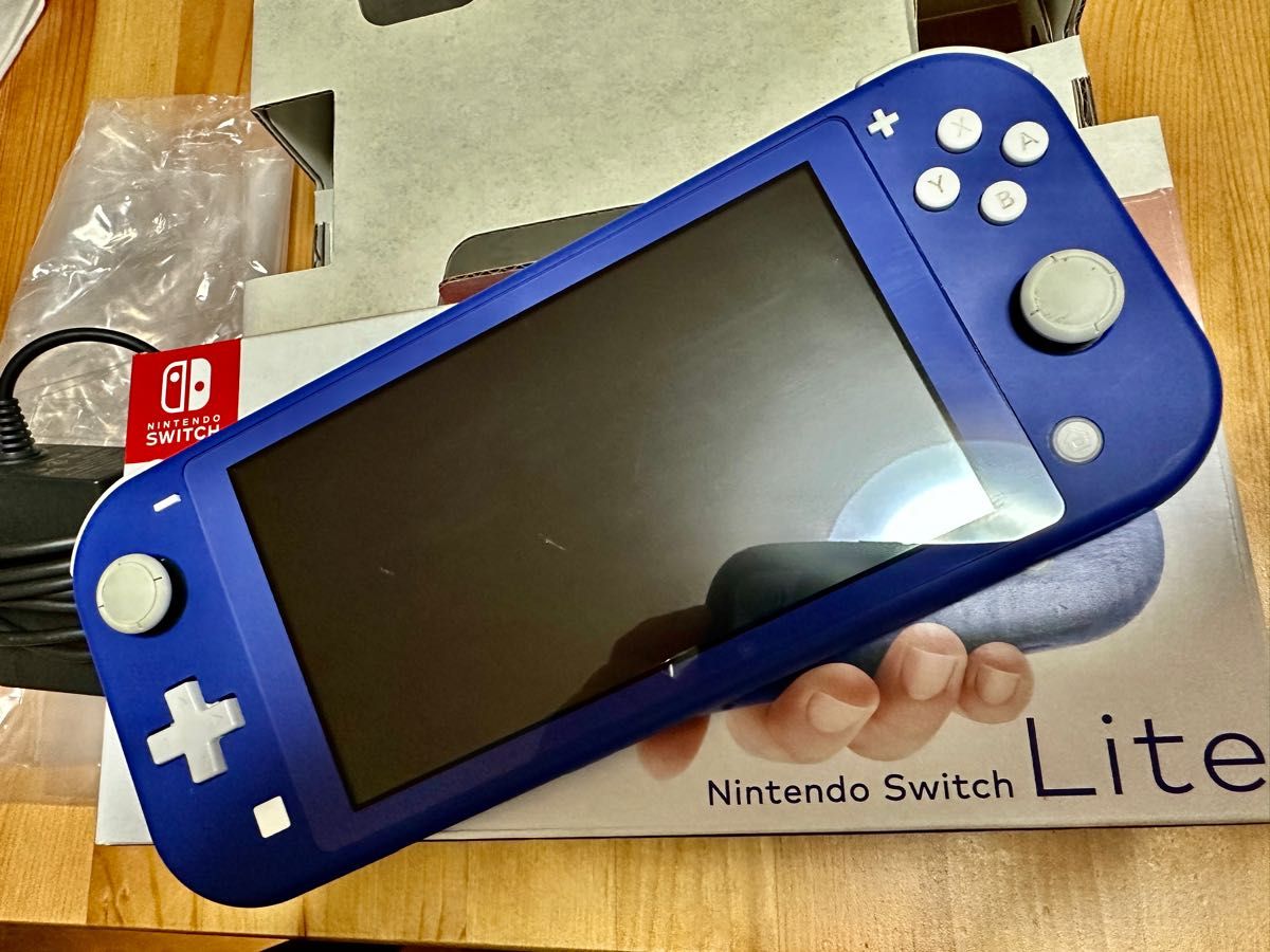 Nintendo Switch スイッチライト switch lite ブルー 任天堂 箱付き