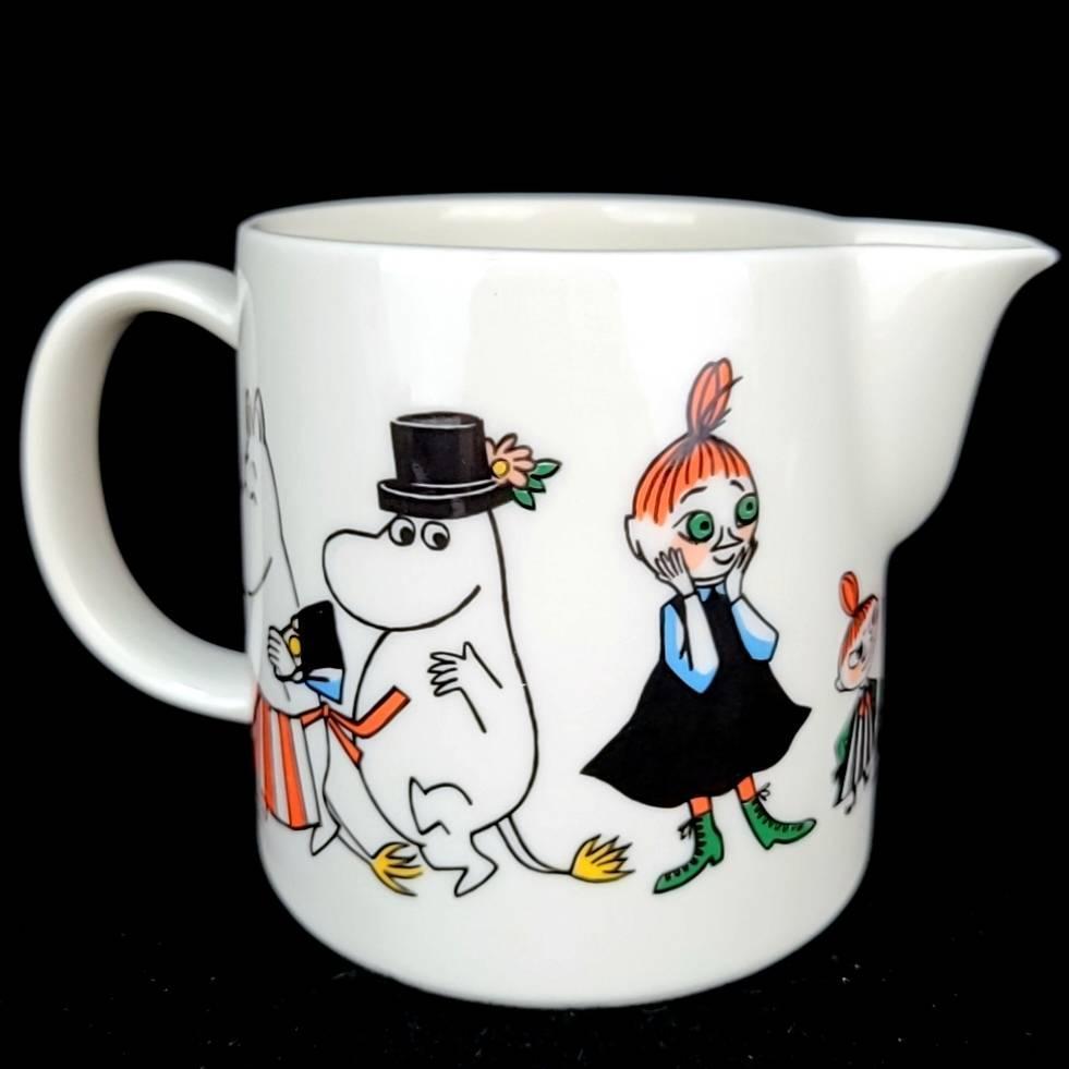 美品 アラビア ARABIA ムーミン ハッピーファミリー ピッチャー ジャグ