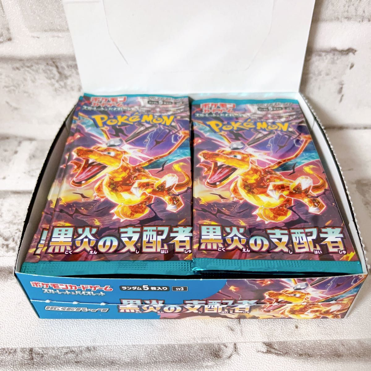 30パック】ポケモンカード 黒炎の支配者 （30パック）｜Yahoo!フリマ