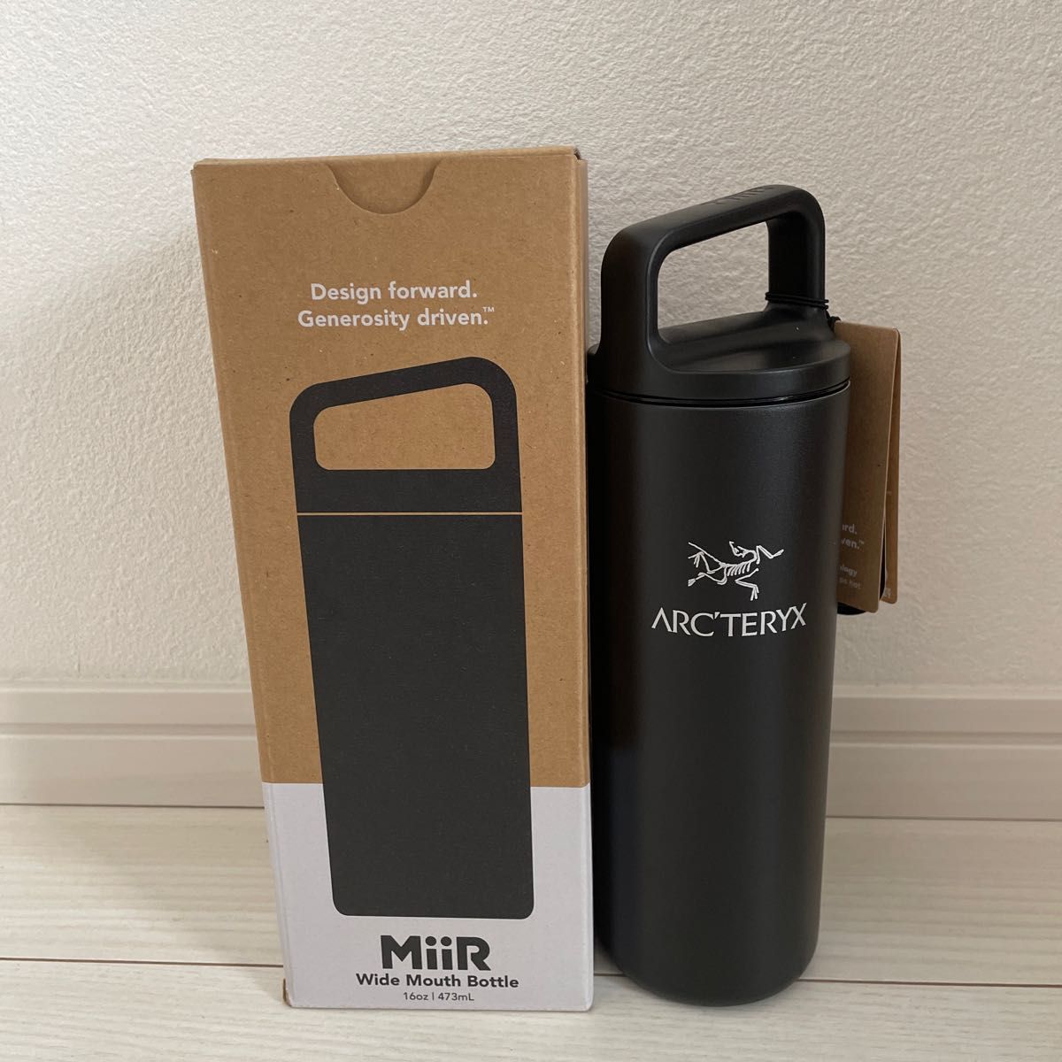 新品未使用箱付きアークテリクスステンレスボトルミアー製早いもの勝ち