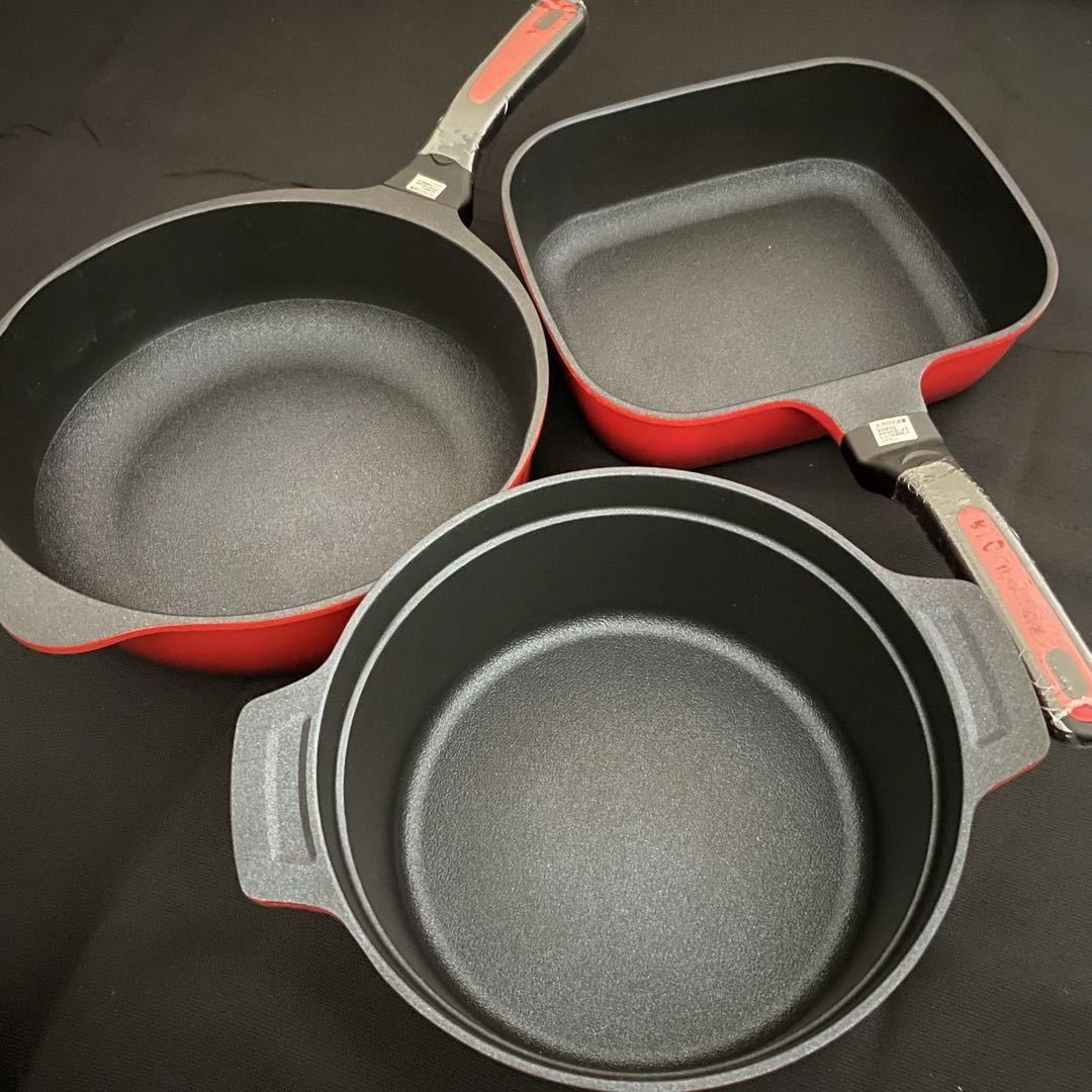 ベルフィーナ THE PRIME マルチパン 無水調理パンセット 角型セット