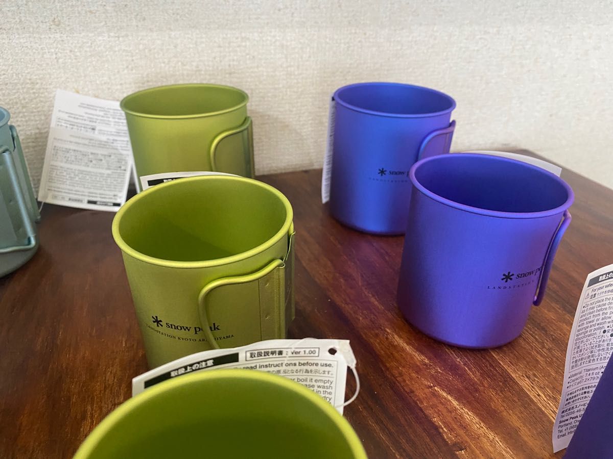 限定1セット スノーピークチタンシングルマグ ランドステーション