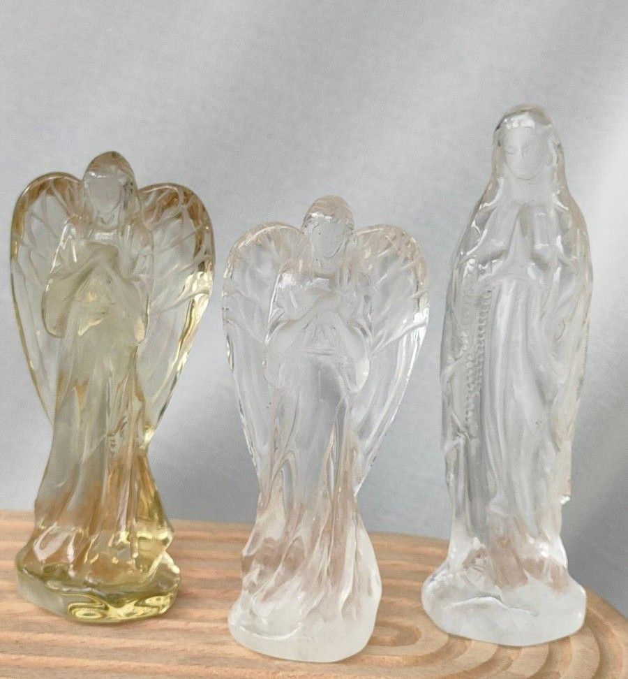 限定1個】水晶聖母マリア様 カービング 入荷未定品 13800→12800