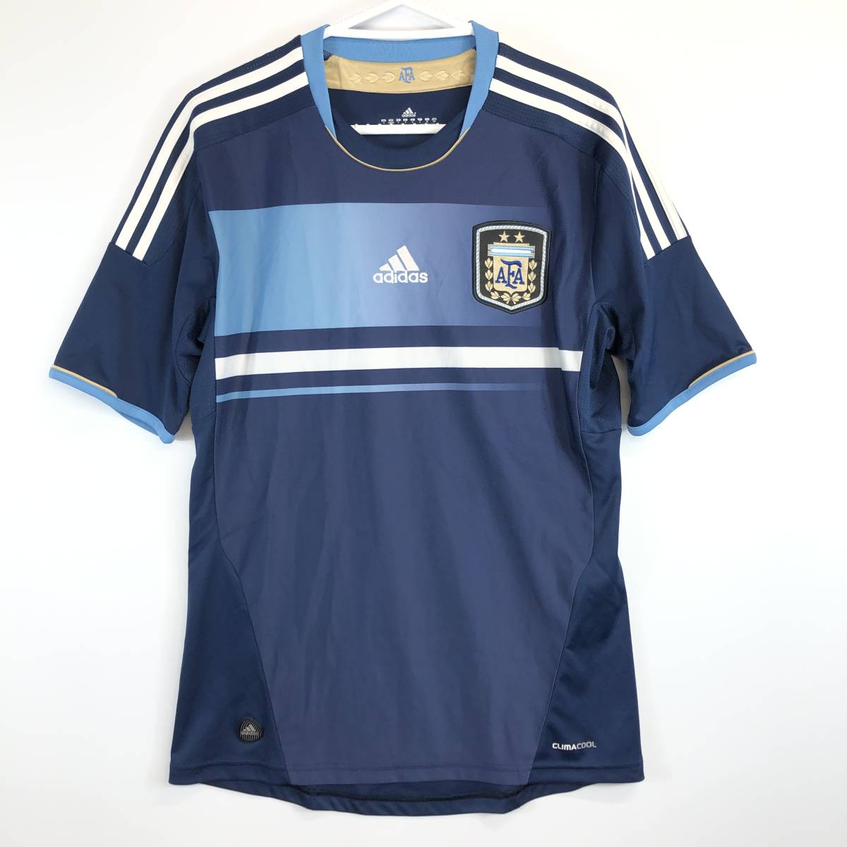 アディダス adidas アルゼンチン代表ユニフォーム 半袖 V32097 Mサイズ