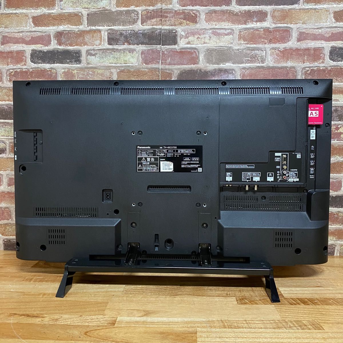 パナソニック 40インチ 4K 液晶テレビ スマートビエラ TH-40CX700 外