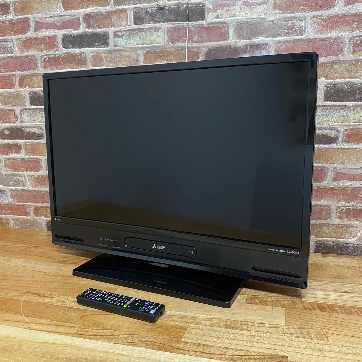 三菱 32V型 液晶テレビ 1TB HDD&ブルーレコーダー内蔵 REAL LCD