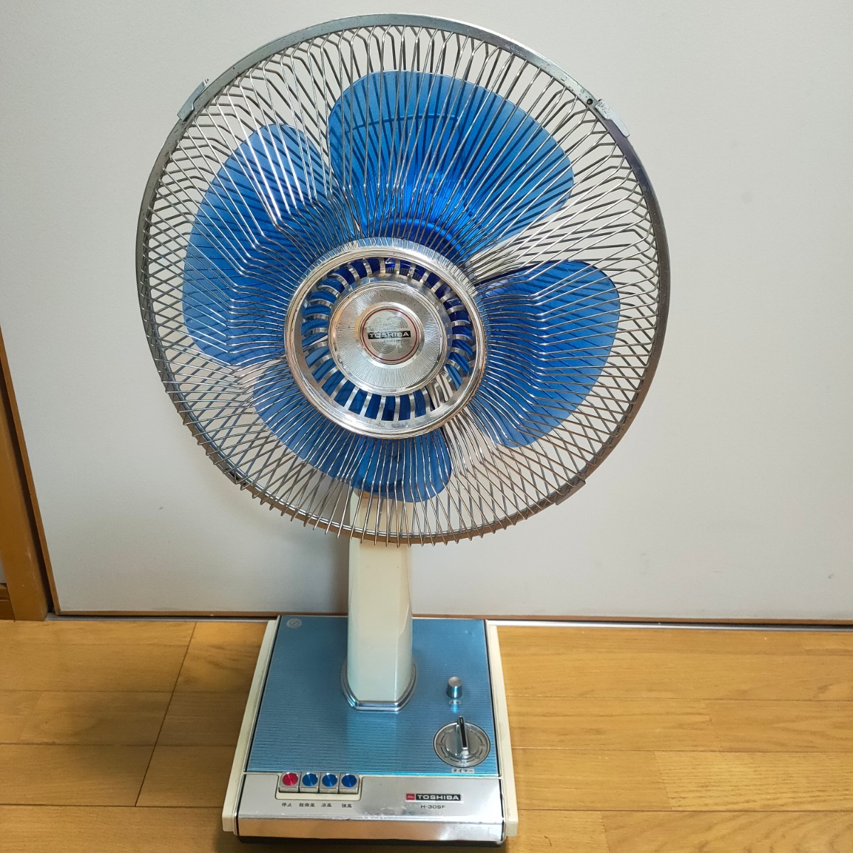 Yahoo!オークション - TOSHIBA 東芝 扇風機H-30SF 昭和レトロ動作 OK