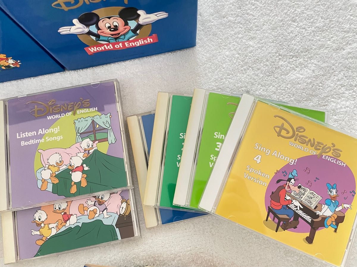 DWEディズニー英語システム シングアロング Sing Along CD &DVD｜Yahoo
