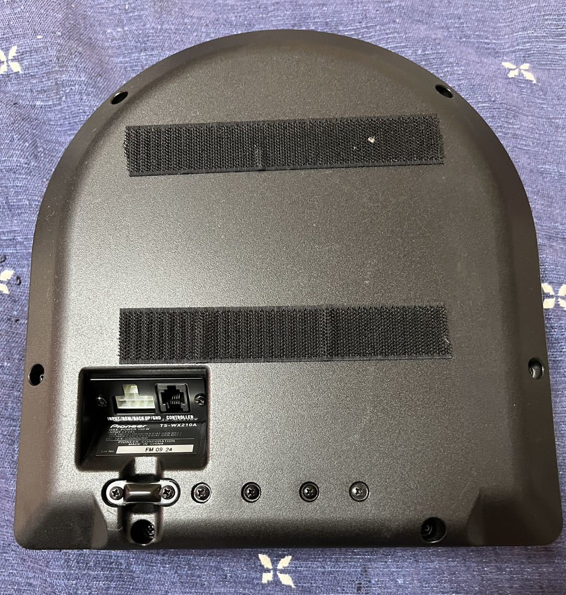 PIONEER carrozzeria TS-WX210A パワードサブウーファー動作確認済み