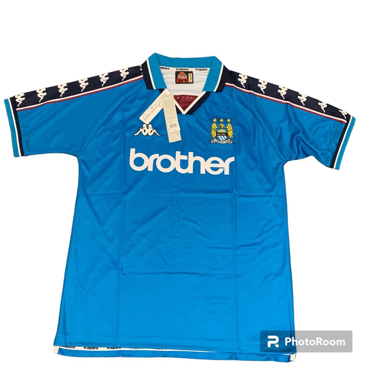 デッドストック】Kappa マンチェスターシティ ユニフォーム Lサイズ