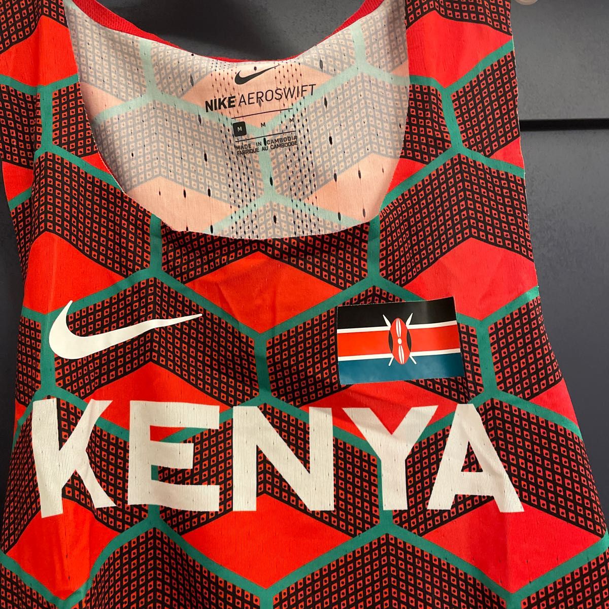NIKE ランニングシャツ ケニア代表ユニフォーム｜Yahoo!フリマ（旧